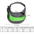 thumbnail image 5 of Bolsa de transporte (L) verde para gato/perro, bolsa de hombro para perro y gato, perro, cachorro, gato, bandolera para mascotas Sincero Electrónica, 5 of 5
