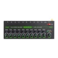 thumbnail image 3 of Audio mezclador consola de mezcla de 10 canales subxicados de sonido de mezclador DJ profesional para guitarras micrófonos de automóvil, 3 of 9