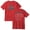 Red, variant on Jason Aldean 30 Number One Hits Cotton T-shirt Women Men Short Sleeve Crewneck Fashion Tee