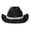 Z116-Black, variant on Women-Western-Glitter-Cowboy Hat - Sparkle-Cowgirl-Hat Roll-UP- Brim-Fedora-Hat Women Men Western Disco Hat