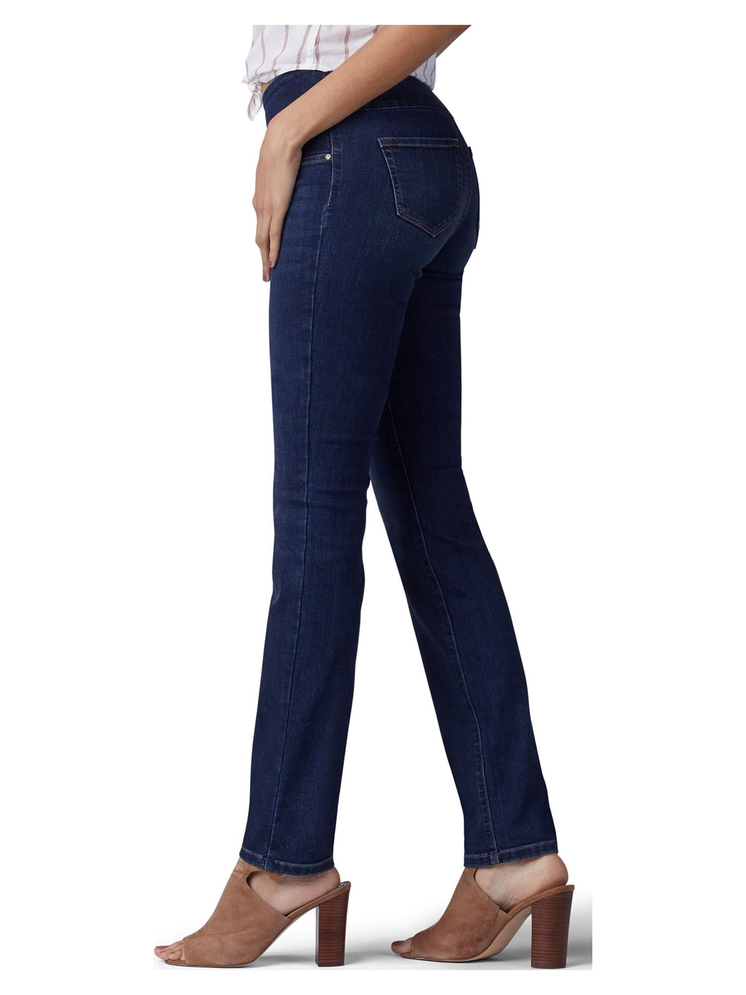 Lee Women's Sculpting Slim Fit Slim Leg Pull On Jean