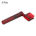 thumbnail image 3 of Unique Bargains Guitar String Winder Guitar Bridge Pin Remover, Dark Red, 2 Pack, 3 of 5