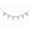 F.Five_(5th Birthday), variant on Inkdotpot Birthday Party DecorationsHappy Birthday Party GarlandBaby Girls StripePennant Banner Flag