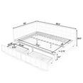 thumbnail image 4 of Full Size Tufted Corner Daybed with 2 Storage Drawers, Velvet Upholstered Sofa Bed Frame with Backrests and Sturdy Slats for Bedroom & Living Room Use, No Box Spring Required, Grey, 4 of 8