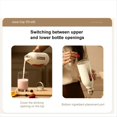 thumbnail image 4 of Exprimidor Portátil Multifunción de 380 Ml, Batidora Recargable Rápida por USB, Molinillo de Frutas Frescas, Licuadora Eléctrica,, 4 of 8