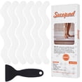 thumbnail image 2 of (2 pack) Secopad Anti Slip Shower Stickers 24 PCS Safety Bathtub Strips Adhesive Decals with Premium Scraper, 2 of 8