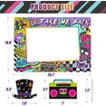 thumbnail image 4 of 90s Themed Party Decorations for Adults, 1990s Throwback Party Photo Booth Props, 80s 90s Birthday Party Picture Booth Frame & Props for Retro Hip Hop Party Favors, 4 of 6