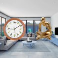 thumbnail image 2 of 2 Pieces Wall Clock Abstract Statue Reader Figurine PP Resin Material for Home Office Living Room Decor, 2 of 8