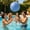 Blue, variant on Inflatable Sea Print Beach Ball Large Water Play Ball for Summer Pool Party Outdoor Games with Thickened PVC Material and Four Color Options