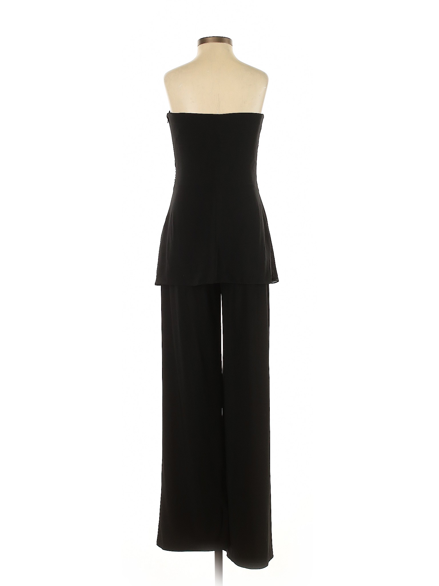 White House Black Market Pants Jumpsuits Black Strapless Jumpsuit Poshmark
