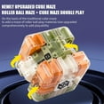 thumbnail image 3 of Large 3D Labyrinth Cube Puzzle, 3D Magic Cube Maze Ball Puzzle, Spatial Awareness Brain Training Toy for Stress Relief & Logic Development, Educational Focus Game Gift for Adults Teens(2PCS), 3 of 7