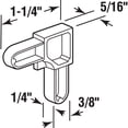 thumbnail image 2 of Diecast Screen Clip, 1/16 in., White (100-pack), 2 of 2