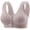 Light Gray, variant on Seamless Viscose Front Closure Bra For Comfortable Lightweight Wireless Support Non Everyday T Shirt Bra With Removable Pads,Bras for Women Gray XXXL