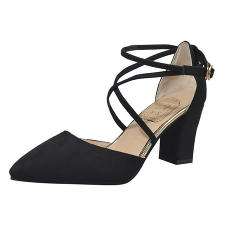 

noarlalf sandals for women dressy summer women s fashion casual pointed toe square heel wedding shoes high heel sandals womens sandals