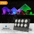 thumbnail image 4 of SANSI 50 Watts LED Flood Light Outdoor, RGB Color Changing Exterior Light, Remote Control Floodlight, 4 of 8
