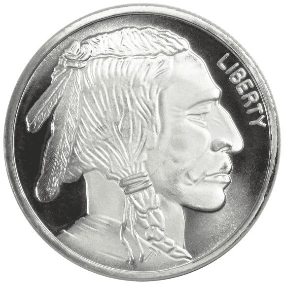 1-oz Buffalo .999 Fine Silver Round