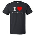 thumbnail image 1 of I Love Exercise Physiology T shirt I Heart Exercise Physiology Tee Gift, 1 of 2