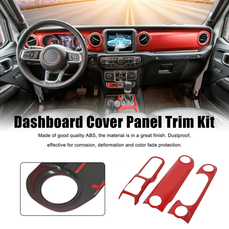 Jeep Wrangler Red Interior Trim Kit Matttroy