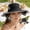 Black, variant on Solar Powered Fan Hat for Men & Women Wide Brim Hat with 2 Fans UPF 50+ Outdoor Fishing Beach Sun Hat (Dark Gray)