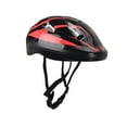 thumbnail image 5 of Luwecf Children Helmet Teenagers Skateboard Helmet Shockproof Lightweight Skate Black Red, 5 of 9