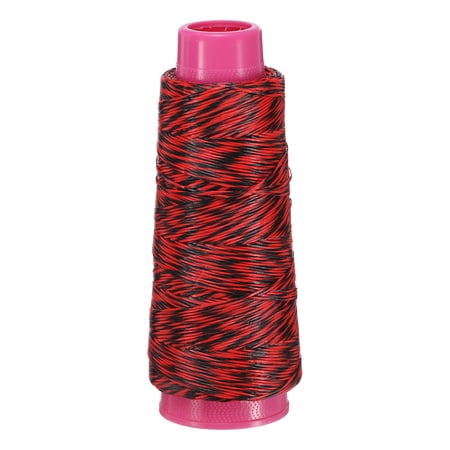 Uxcell Archery Bow String Serving Thread 0.03 Dia Durable Bowstring Thread Accessories 131 Yard/120M & 1600D PE & Red/Black-Fitting For(Tying Peep Sight Nock/Compound/Recurve Bow)