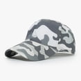 thumbnail image 2 of Domzest Camo Quick Drying Baseball Cap Sun Hats Unstructured Athletic Mesh Lightweight Running Golf Cap for Both Women & Men White, 2 of 3