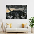 thumbnail image 4 of Boing 787 Dreamliner Cockpit Canvas Art Poster And Wall Art Picture Print Modern Family Bedroom Decor Posters,Unframe-style,12x18inch(30x45cm), 4 of 8
