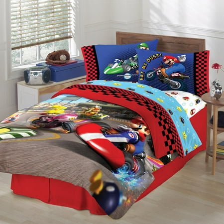 Super Mario Twin/Full Reversible Comforter