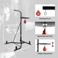 thumbnail image 4 of Erommy Boxing Bag Stand Premium Material with Speed Bag for Speed Training, Up to 220 lbs, 4 of 8