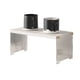 thumbnail image 1 of Coffee Mug Storage Shelf Stable Support Large Capacity Countertop Organizer for Living Room Bedroom White 1 Tier, 1 of 5