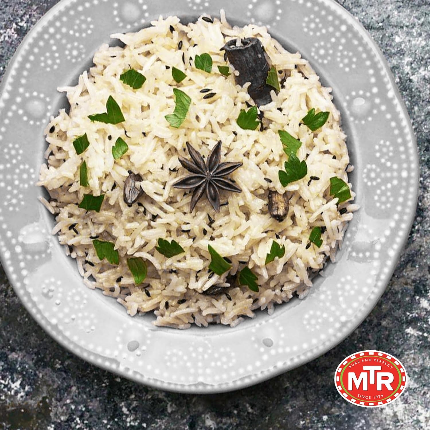 MTR Jeera Rice (250g, Pack of 6) – Cumin-Flavored Microwavable Indian Rice, Vegetarian, Ready in Minutes, Tasty & Nutritious Ready-to-Eat Meal