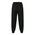 thumbnail image 4 of Vedolay Sweatpants for Men Multi-Pocket Fashion Sport Jogger Casual Pants with Pockets Black,XL, 4 of 5