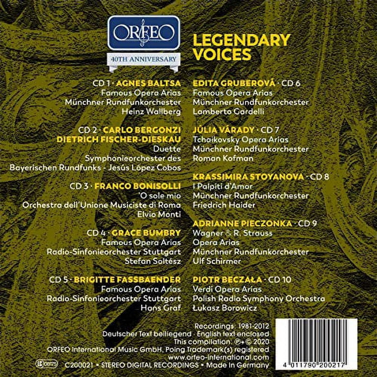 Legendary Performances［CD］ Various Artists - Legendary Voices - Music & Performance - CD
