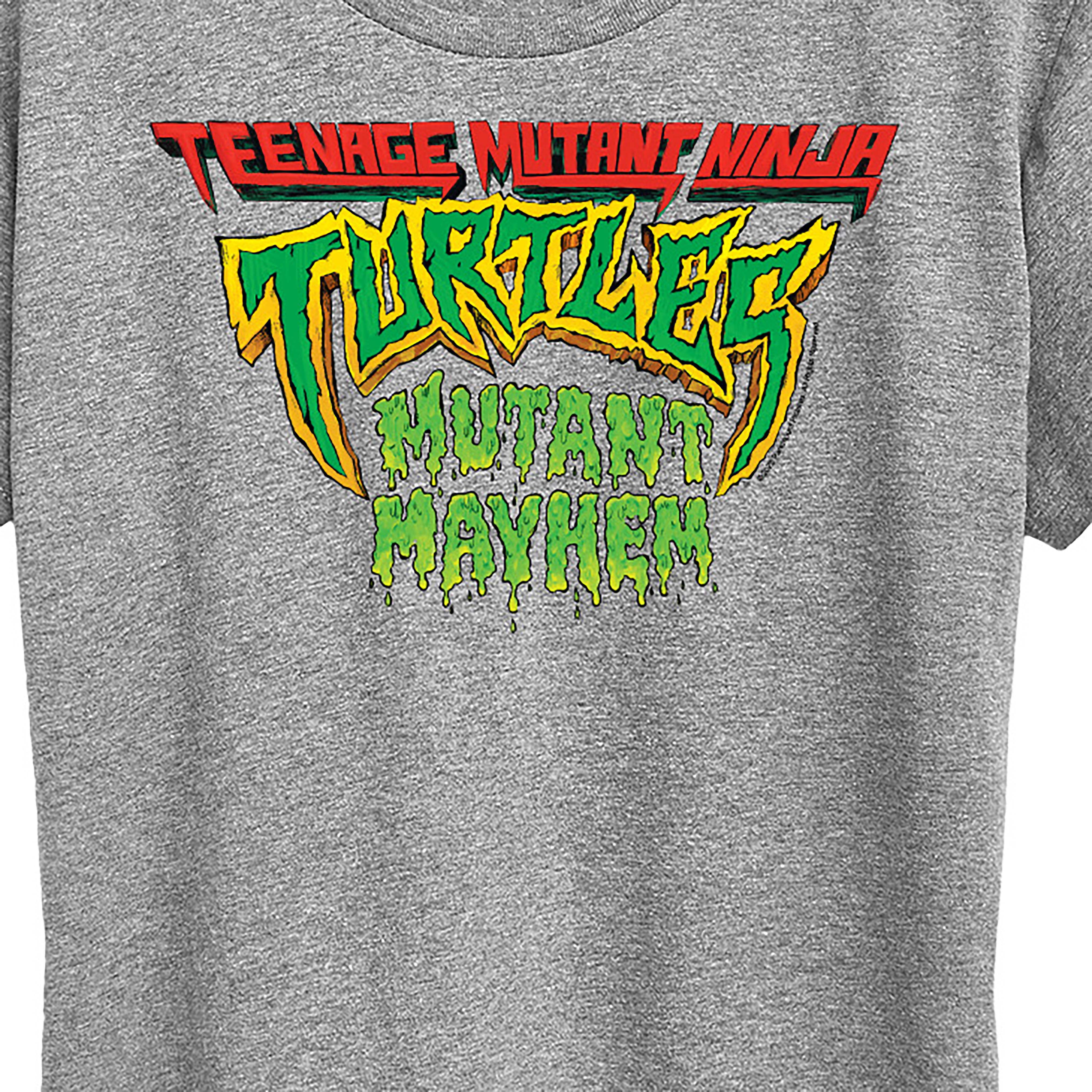 Teenage Mutant Ninja Turtles: Mutant Mayhem - Movie Logo - Plus Size -  Women's Short Sleeve Graphic T-Shirt