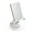 White, variant on Mirrored Makeup Mirror Phone And Tablet Stand That Is Folding And Portable For On The Go Use