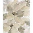 thumbnail image 3 of Vassileva, Silvia 12x14 Black Modern Framed Museum Art Print Titled - White on White Floral II Crop Neutral, 3 of 5