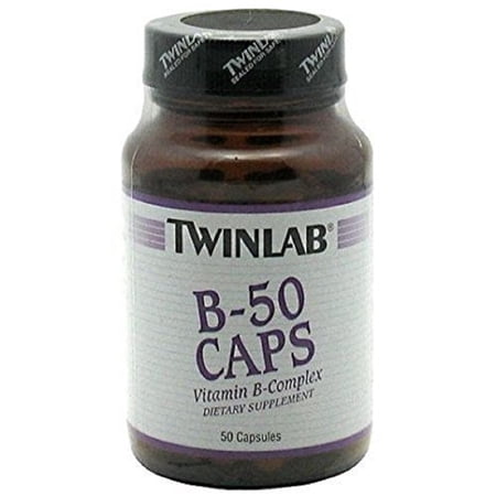 Twinlab B-50 Capsules, 50 Ct