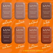 NYX Professional Makeup Matte Buttermelt Bronzer، Butta Ballin، 0.17 أونصة