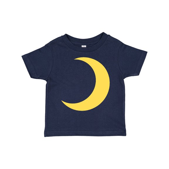 Inktastic Cute Yellow Moon Boys or Girls Toddler T-Shirt