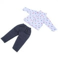 thumbnail image 3 of Wchiuoe Pantalon de Poupée 18 Pouces Tenue de Chemise à la Mode Vêtements de Poupée Mignons, 3 of 8