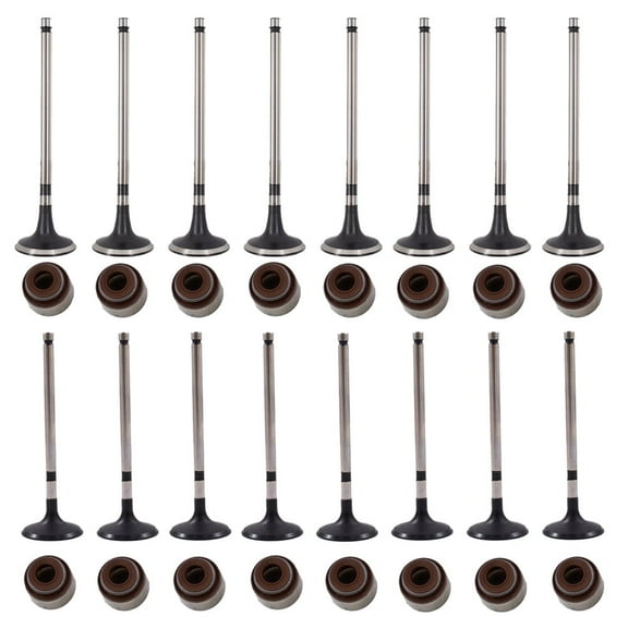 Intake Exhaust Engine Valves Fit for 2004-2012 Mitsubishi Lancer 2.4L SOHC 16v 4G69 MR994497 MR994498