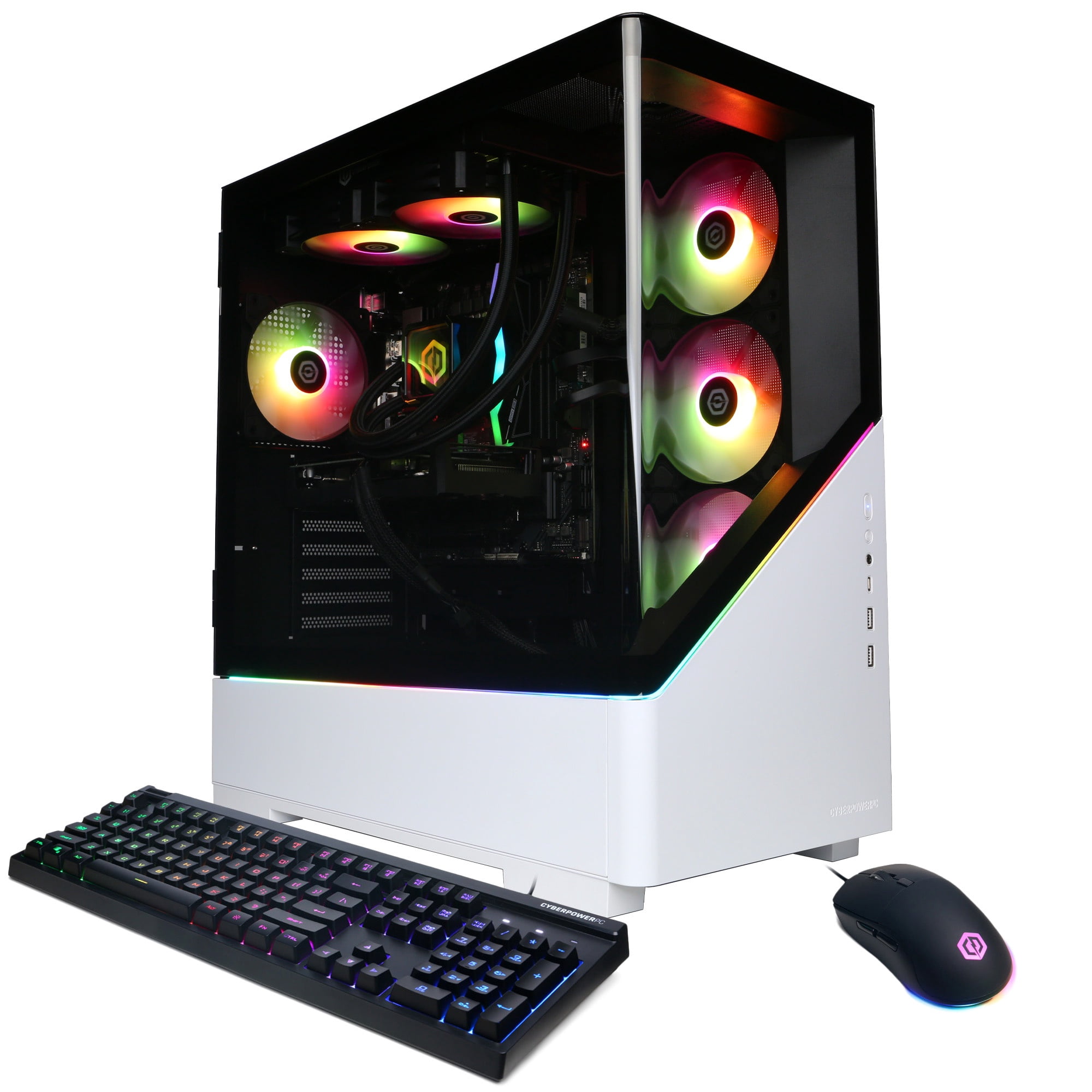CyberPowerPC Gamer Supreme Gaming PC  Intel Core Ultra 7 265F  NVIDIA GeForce RTX 5060 8GB  16GB DDR5  2TB SSD  SLC10000CPGV22