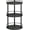 Black, variant on 3-Tier Lazy Susan Organizer, Rotating Spice Rack, Spinning Organizer, Industrial Turntable Spice Rack Organizer for Cabinet, Kitchen Countertop, Pantry, Black SR23BK