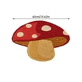 thumbnail image 3 of Panxico Carpet Fun Welcome Doormat Cute Cartoon Carpet Outdoor Outdoor Decorative Doormat Red, 3 of 9