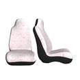 thumbnail image 3 of Sikiie Rainboe And Rabbit Car Seat Covers 2PCs Front Car Seat Covers Universal fit for Most Cars SUVs and Trucks-2 PCS, 3 of 9