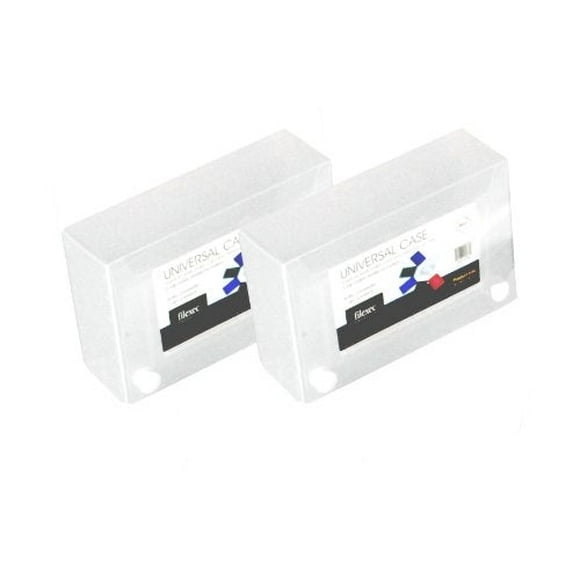 Filexec Products 3 x 5 Inches Index Card Case, Clear, Pack of 2 (50306-20233)