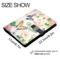 thumbnail image 3 of Premium Faux Leather Notebook - Refillable, Multi-Functional Organizer, 23.3x17cm, All-Season Use，Butterflies, 3 of 6