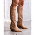 thumbnail image 2 of Mid Heeled Pointed Knight Boots Shoes for Women Girls, 2 of 4