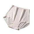 thumbnail image 2 of Bxsruta Women's High Waist Cotton Briefs for Everyday Comfort, 1-Pack Solid Underwear, 2 of 3