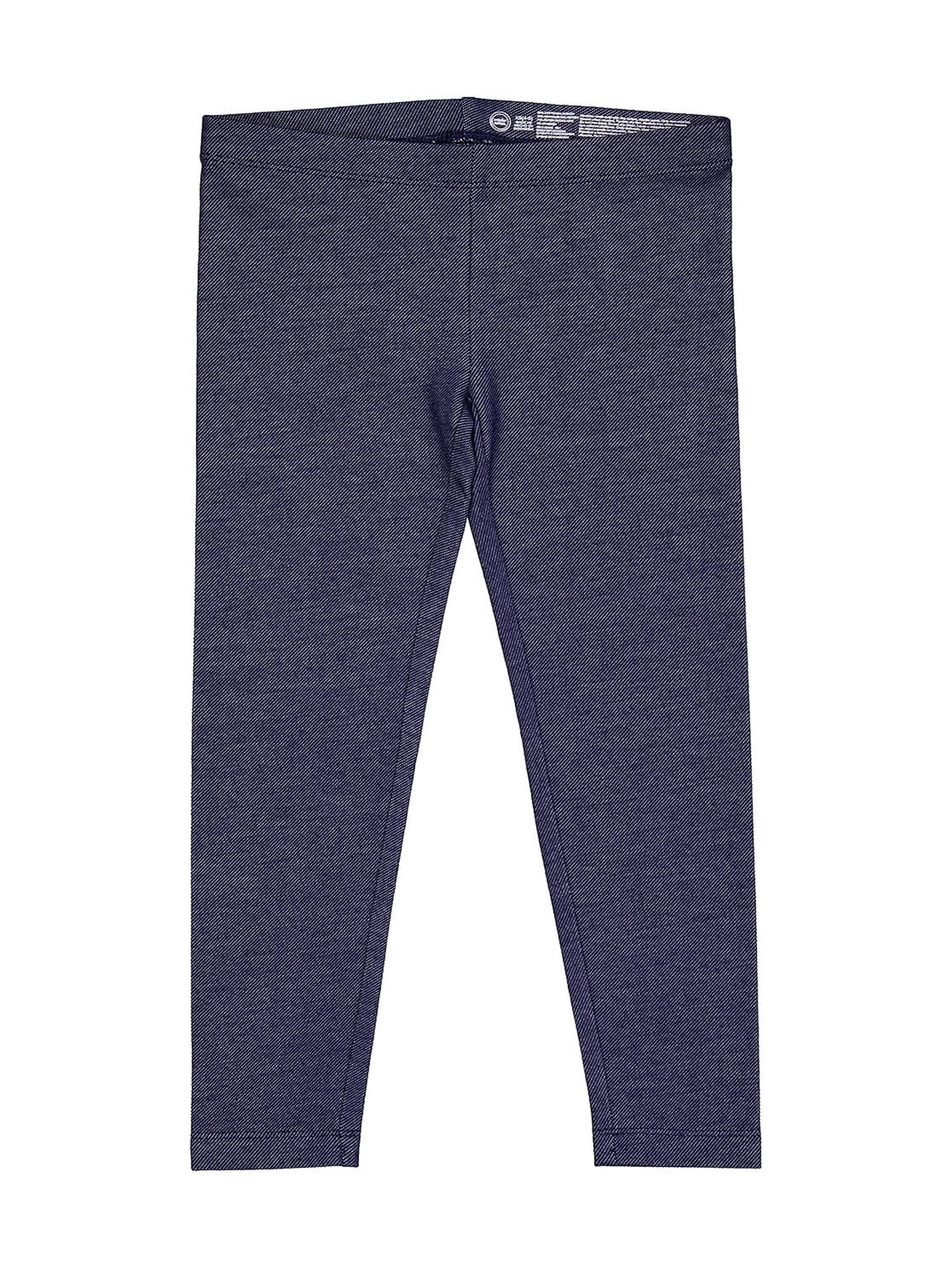 Wonder Nation Girls Kid Tough Leggings, 3 Pack, Sizes 4-18 & Plus